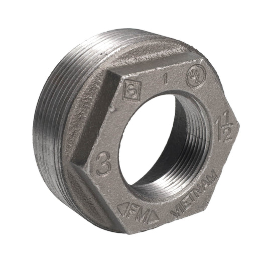 3 in. x 1 1/2 in. Black Bushing - Sweatfully