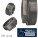 4 in. x 2 in. Black Bushing - Sweatfully