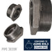 4 in. x 3 in. Black Bushing - Sweatfully