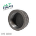 2 1/2 in. Black Cap - Sweatfully