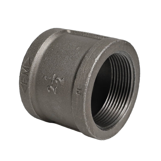 2 1/2 in. Black Coupling - Sweatfully