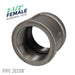2 1/2 in. Black Coupling - Sweatfully