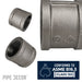 4 in. Black Coupling - Sweatfully