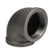 3 in. Black 90 Degree Elbow - Sweatfully