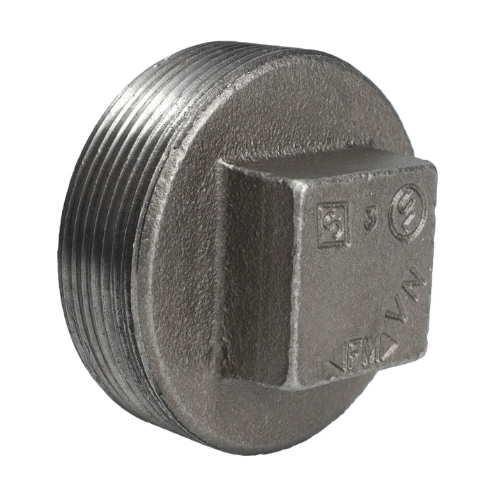 2 1/2 in. Black Plug - Sweatfully