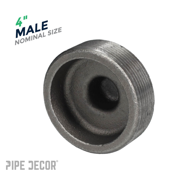 4 in. Black Plug - Sweatfully