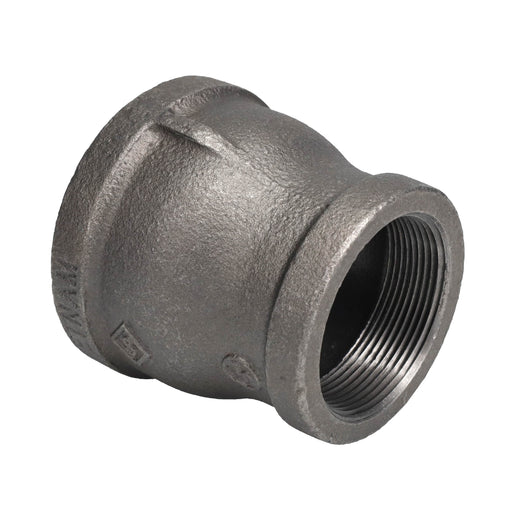 2 1/2 in. x 2 in. Black Reducing Coupling - Sweatfully