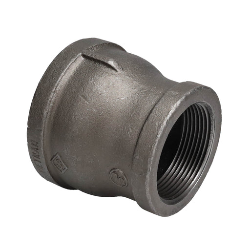 3 in. x 2 1/2 in. Black Reducing Coupling - Sweatfully