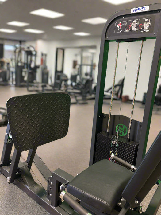 SFE Selectorized Horizontal Leg Press with 250lb weight stacks (New) - Sweatfully