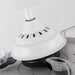 36" Bangaiore Modern Downrod Mount Crystal Ceiling Fan with Lighting and Remote Control - Sweatfully