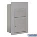 Salsbury Collection Unit (Includes Master Commercial Lock) - for 5 Door High 4B+ Mailbox Units - Aluminum - Front Loading - Private Access - Sweatfully