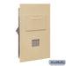 Salsbury Collection Unit - for 5 Door High 4B+ Mailbox Units - Sandstone - Rear Loading - Private Access - Sweatfully