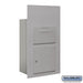 Salsbury Collection Unit - for 6 Door High 4B+ Mailbox Units - Aluminum - Front Loading - USPS Access - Sweatfully