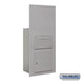 Salsbury Collection Unit (Includes Master Commercial Lock) - for 7 Door High 4B+ Mailbox Units - Aluminum - Front Loading - Private Access - Sweatfully