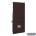 Salsbury Collection Unit - for 7 Door High 4B+ Mailbox Units - Bronze - Rear Loading - Private Access - Sweatfully