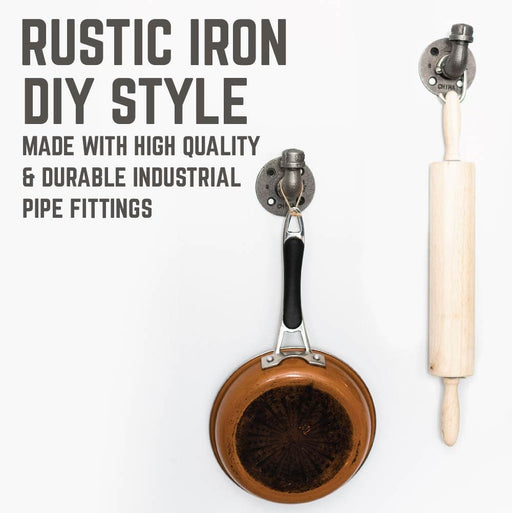 Coat Hook By PIPE DECOR - Sweatfully