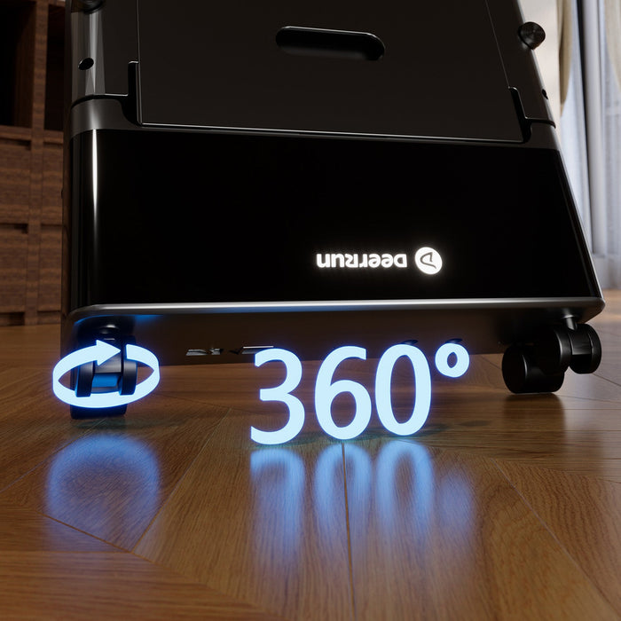 DeerRun Z20 Suitcase-Style Treadmill – Foldable Deck, Ultra Compact with LED Display - Sweatfully