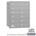 Salsbury 4B+ Horizontal Mailbox - 12 B Doors - Aluminum - Rear Loading - USPS Access - Sweatfully