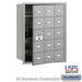 Salsbury 4B+ Horizontal Mailbox - 15 A Doors (14 usable) - Aluminum - Front Loading - USPS Access - Sweatfully