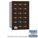 Salsbury 4B+ Horizontal Mailbox - 18 A Doors - Bronze - Rear Loading - Private Access - Sweatfully