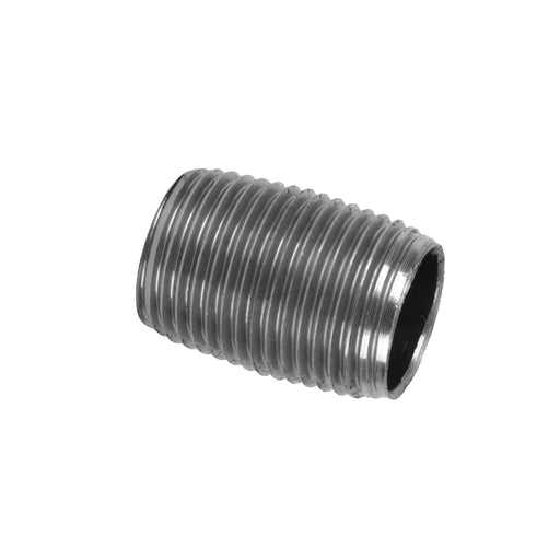 1/2 in. x Close Black Pipe - Sweatfully