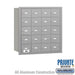 Salsbury 4B+ Horizontal Mailbox - 20 A Doors - Aluminum - Rear Loading - Private Access - Sweatfully