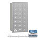 Salsbury 4B+ Horizontal Mailbox - 21 A Doors - Aluminum - Rear Loading - Private Access - Sweatfully