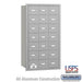 Salsbury 4B+ Horizontal Mailbox - 21 A Doors - Aluminum - Rear Loading - USPS Access - Sweatfully