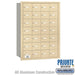 Salsbury 4B+ Horizontal Mailbox - 28 A Doors - Sandstone - Rear Loading - Private Access - Sweatfully