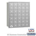 Salsbury 4B+ Horizontal Mailbox - 35 A Doors - Aluminum - Rear Loading - USPS Access - Sweatfully