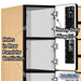 Salsbury 12" Wide Six Tier Box Style Designer Wood Locker - 3 Wide - 6 Feet High - 21 Inches Deep - Maple - Hasps - Sweatfully