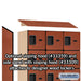 Salsbury 12" Wide Six Tier Box Style Designer Wood Locker - 3 Wide - 6 Feet High - 15 Inches Deep - Cherry - Hasps - Sweatfully
