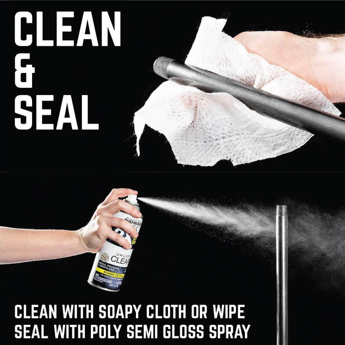 1 1/2 in. x 12 in. Round Flange Pipe Table Legs - 2 Pack - Sweatfully