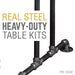Bridge Bar Height Pipe Table Legs - Sweatfully
