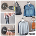 1/2 in. x 10 in. Clothing Hanging Bracket Kit, 4-Pack - Sweatfully