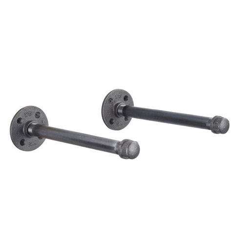 1/2 in. x 10 in. Shelf Bracket Kit, 2 Pack - Sweatfully