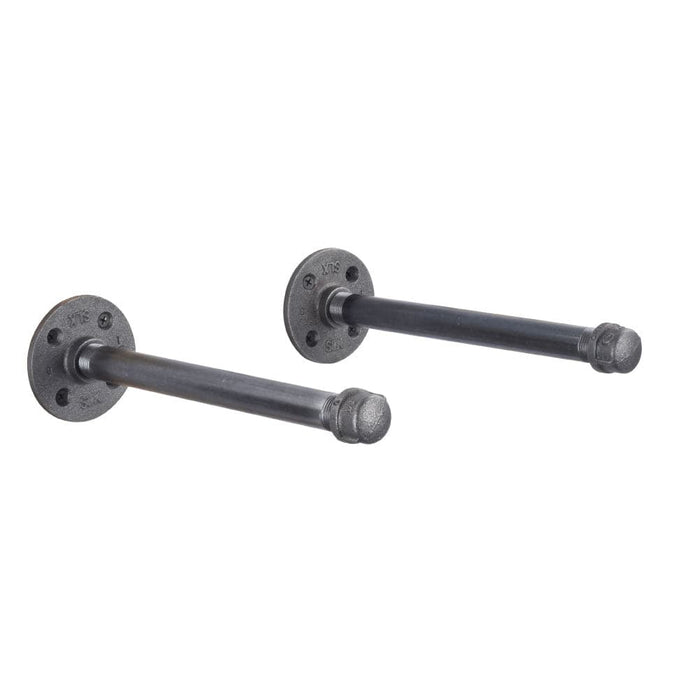 1/2 in. x 10 in. Shelf Bracket Kit, 2 Pack - Sweatfully