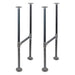 H-Leg Bar Height Pipe Table Legs (Set of 2) - Sweatfully