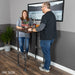 H-Leg Bar Height Pipe Table Legs (Set of 2) - Sweatfully