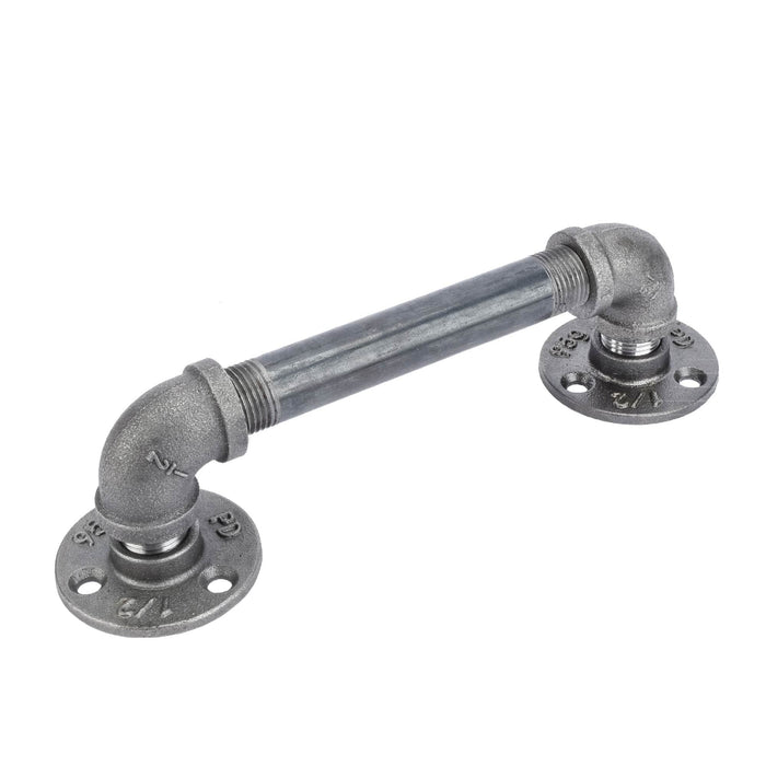 1/2 in. Barn Door Handle - Mini Flange - 9.875 L - Sweatfully