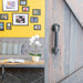 1/2 in. Barn Door Handle - Mini Flange - 9.875 L - Sweatfully
