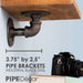 1/2 in. x 3.75 in. Double Flange Shelf Bracket, 4 Pack - Sweatfully