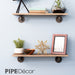 1/2 in. x 3.75 in. Double Flange Shelf Bracket, 4 Pack - Sweatfully