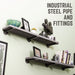 1/2 in. x 8 in. Shelf Bracket Kit, 6 Pack - Sweatfully