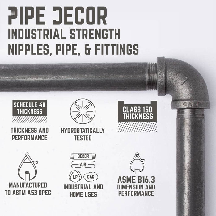 1/2 in. x 3 in. Double Flange Angled Bracket Kit, 4 Pack - Sweatfully