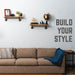 1/2 in. x 4 in. Double Flange Angled Bracket Kit, 4 Pack - Sweatfully