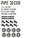 1/2 in. x 4 in. Double Flange Angled Bracket Kit, 4 Pack - Sweatfully