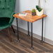 1/2 in. x 24 in. Round Flange Pipe Table Legs - 4 Pack - Sweatfully