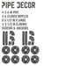 1/2 in. x 6 in. Double Flange Shelf Bracket, 4 Pack - Sweatfully