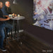 Black Jack Bar Height Pipe Table Legs - Sweatfully